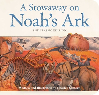 Front cover_A Stowaway on Noah's Ark Board Book