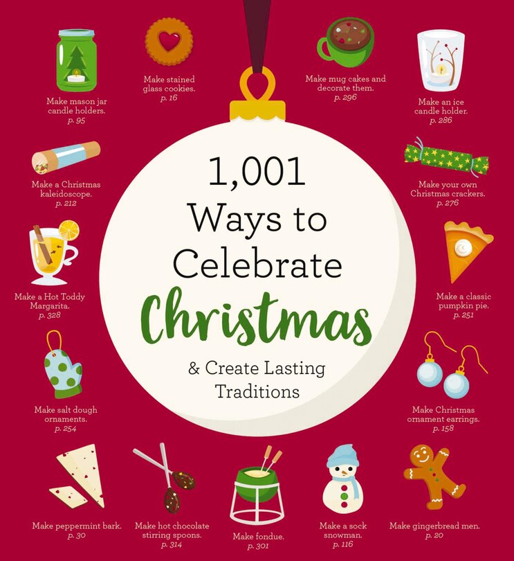 Front cover_1,001 Ways to Celebrate Christmas