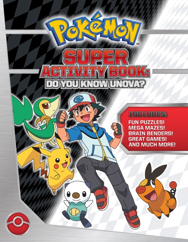 Front cover_Pokémon Super Activity Book: Do You Know Unova?