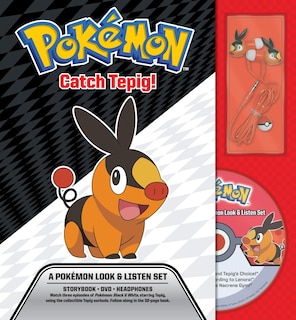Front cover_Catch Tepig! A Pokémon Look & Listen Set