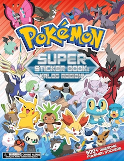 Pokemon Super Sticker Book: Kalos Region