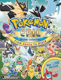 Couverture_Pokémon Epic Sticker Collection: From Kanto to Alola
