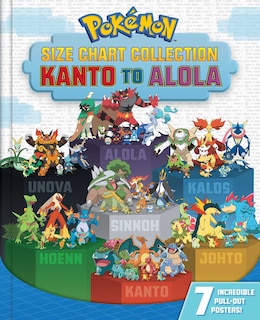Front cover_Pokémon Size Chart Collection: Kanto to Alola