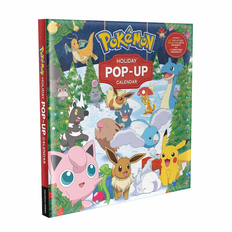 Pokémon Advent Holiday PopUp Calendar Indigo Pokémon Advent Holiday PopUp Calendar Indigo