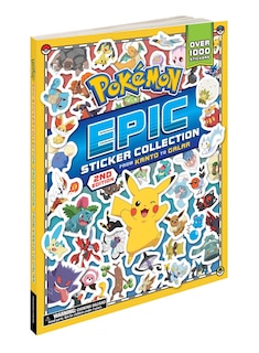 Front cover_Pokémon Epic Sticker Collection 2nd Edition: From Kanto to Galar