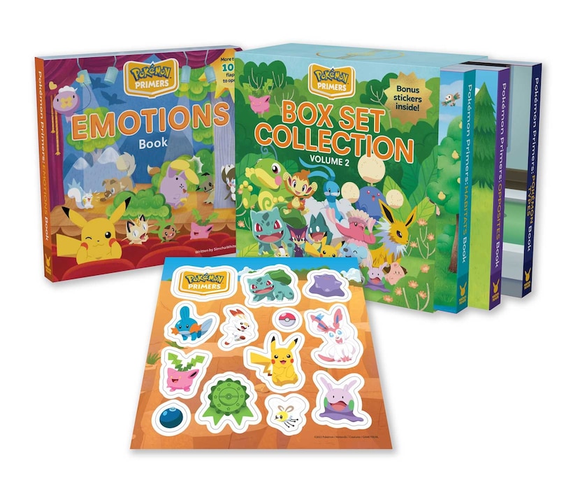 Front cover_Pokémon Primers: Box Set Collection Volume 2