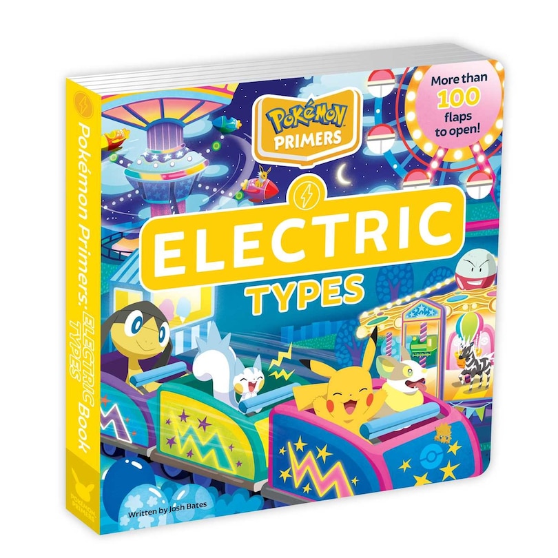 Front cover_Pokémon Primers: Electric Types Book