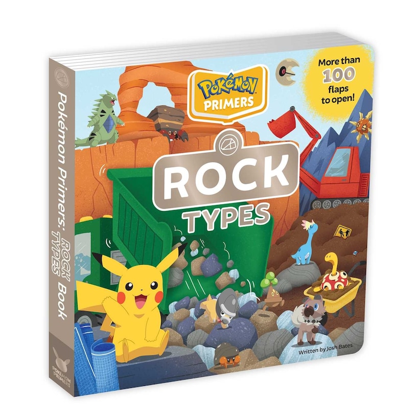 Front cover_Pokémon Primers: Rock Types Book