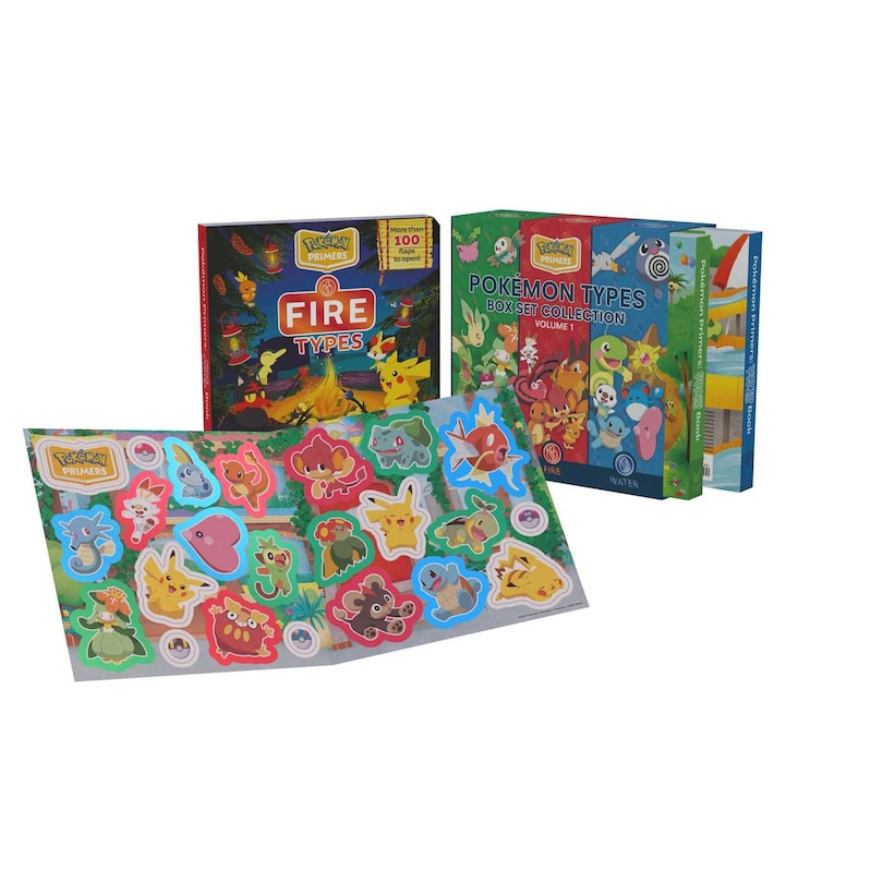 Couverture_Pokémon Primers Types: Box Set Collection Volume 1