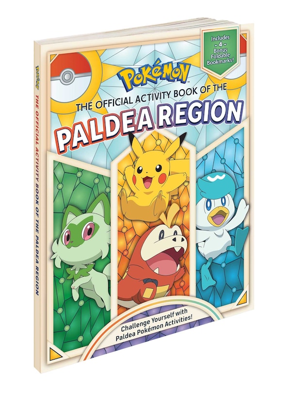 Couverture_Pokémon The Official Activity Book of the Paldea Region