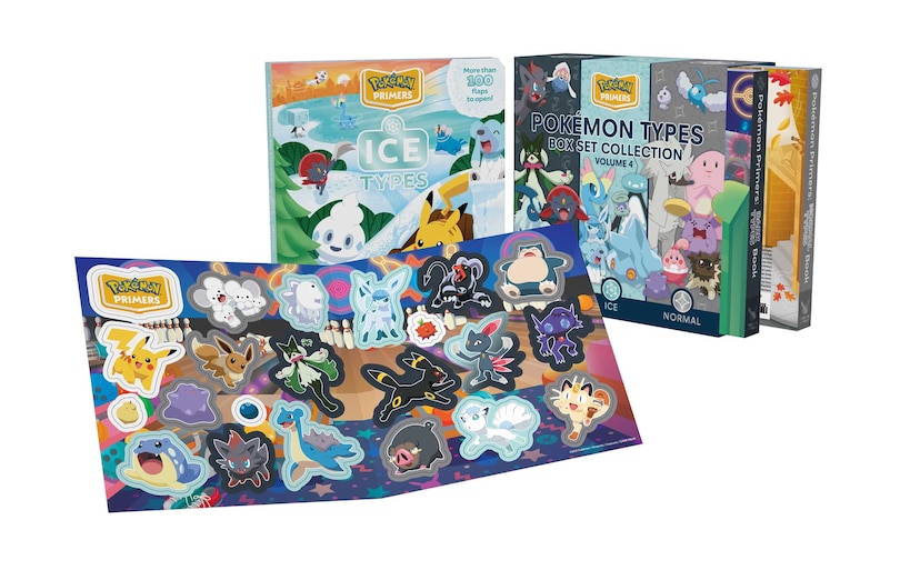 Front cover_Pokémon Primers Type Box Set Collection, Volume 4