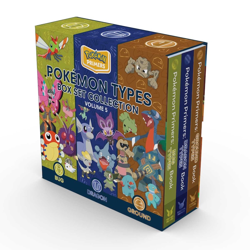 Couverture_Pokémon Primers Type Box Set Collection, Volume 5