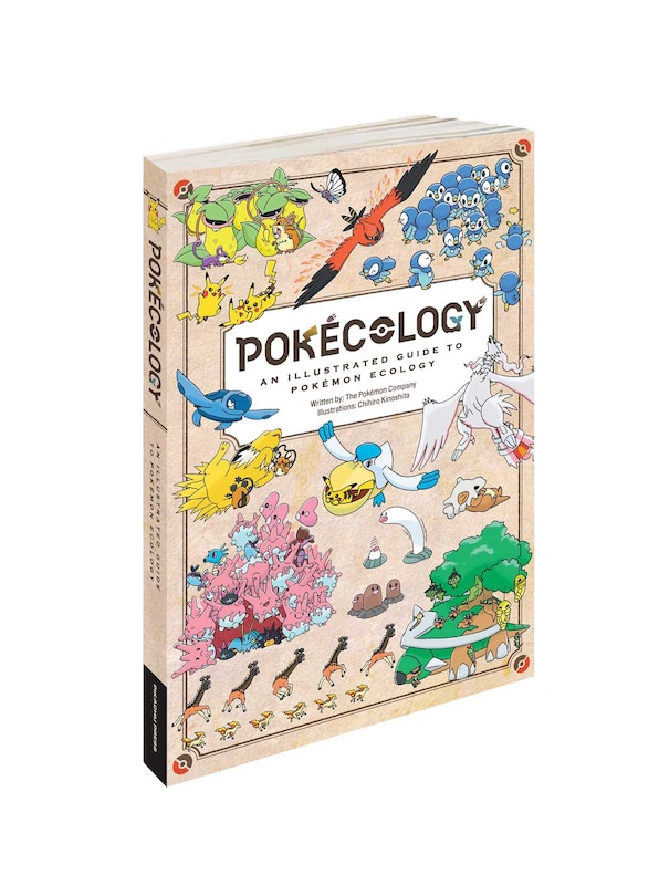 Couverture_Pok&eacute;cology An Illustrated Guide to Pok&eacute;mon Ecology