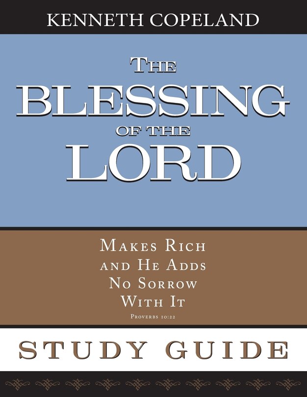 Front cover_Blessing Of The Lord Study Guide