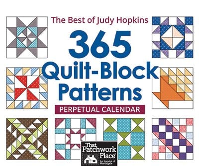 365 Quilt-Block Patterns Perpetual Calendar: The Best of Judy Hopkins