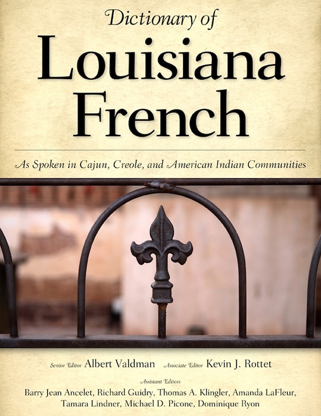 Front cover_Dictionary of Louisiana French