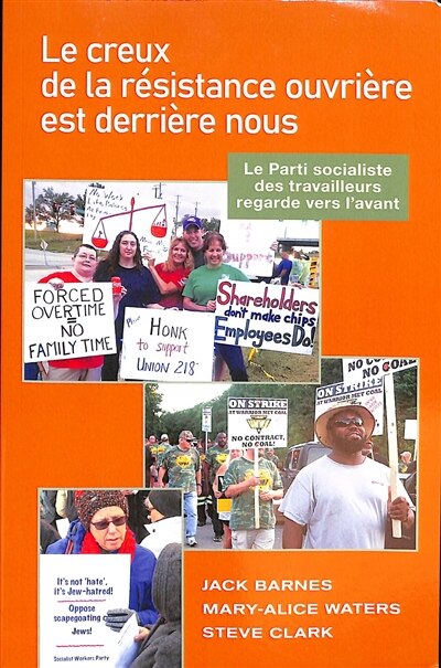 Front cover_Le Creux de la Résistance Ouvrière Est Derrière Nous