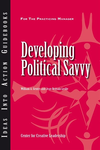 Couverture_Developing Political Savvy