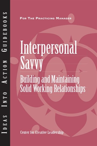 Front cover_Interpersonal Savvy