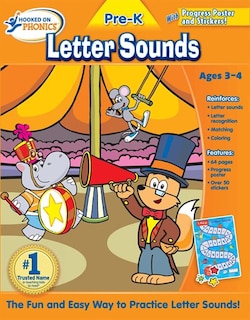 Hooked on Phonics Pre-K Letter Sounds Workbook