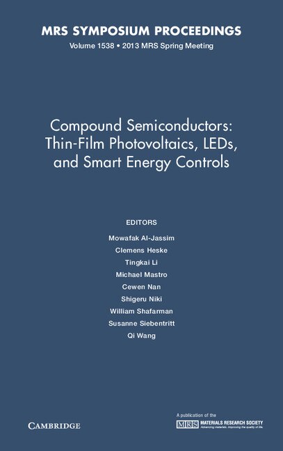 Front cover_Compound Semiconductors: Volume 1538