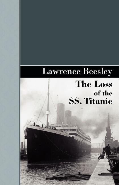 Front cover_The Loss of the SS. Titanic