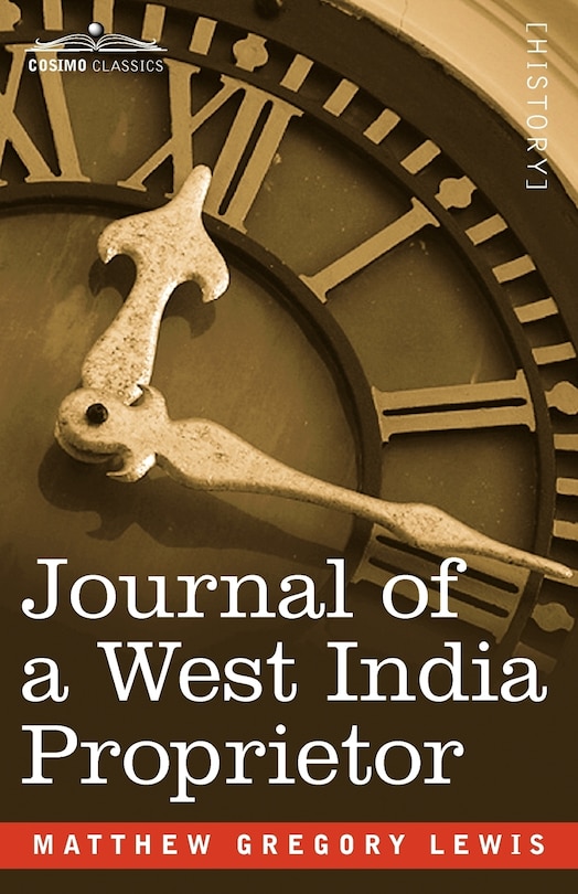 Couverture_Journal of a West India Proprietor