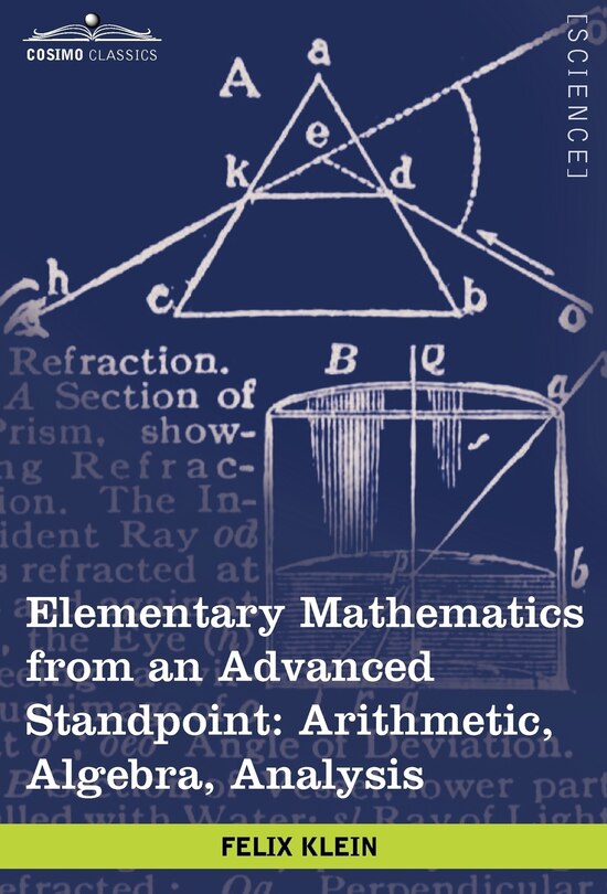 Front cover_Elementary Mathematics from an Advanced Standpoint