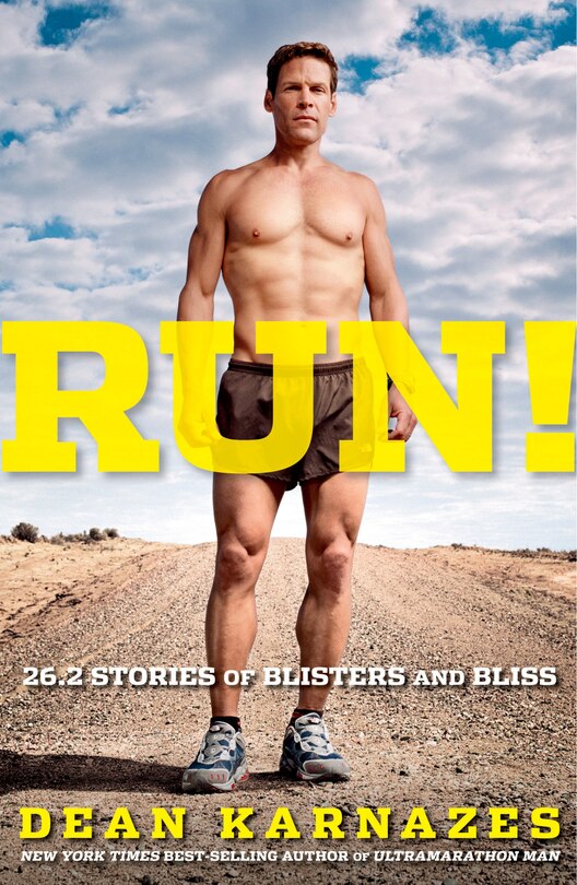 Front cover_Run! 26.2 Stories of Blisters and Bliss