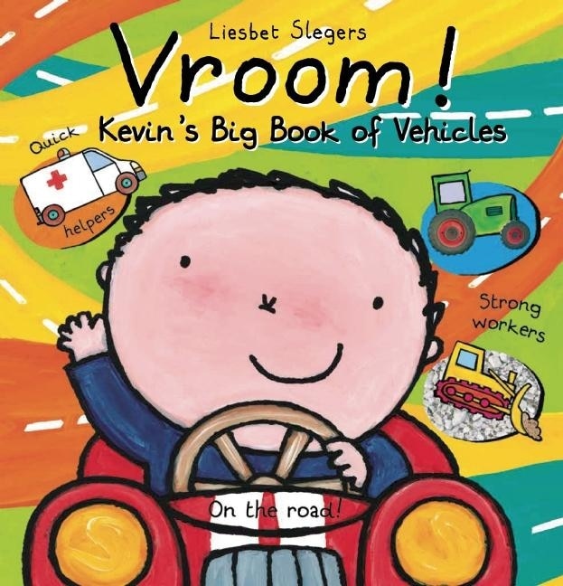 Couverture_Vroom! Kevin's Big Book Of Vehicles