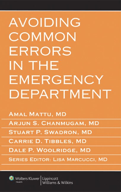 Front cover_Avoiding Common Errors in the Emergency Department