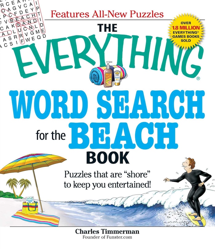 Front cover_The Everything Word Search for the Beach Book