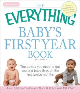 Front cover_The Everything Baby's First Year Book