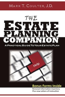 Front cover_The Estate Planning Companion - A Practical Guide To Your Estate Plan