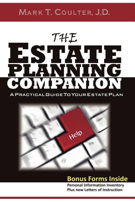 Front cover_The Estate Planning Companion - A Practical Guide To Your Estate Plan