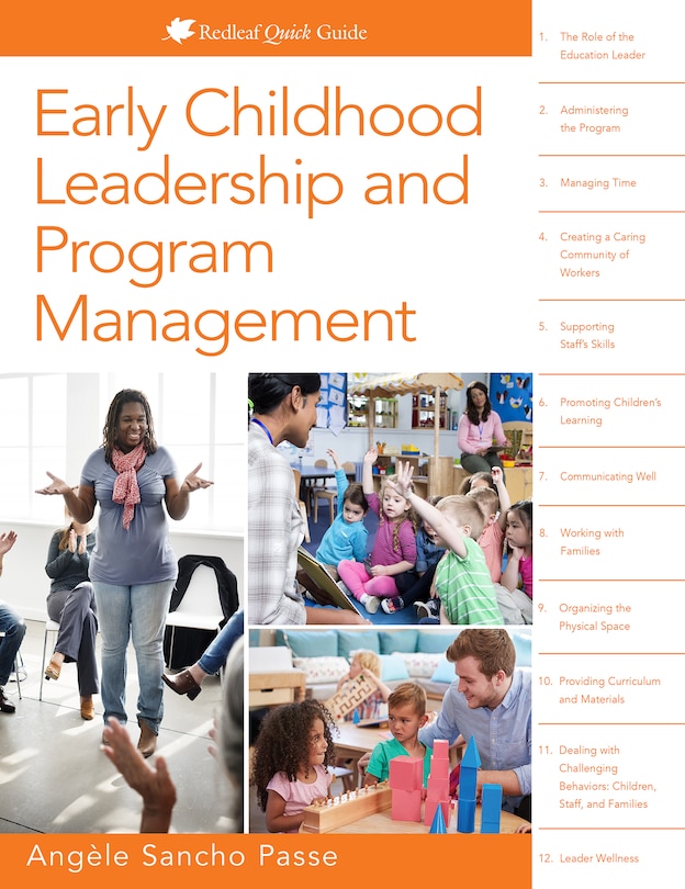Front cover_Early Childhood Leadership and Program Management Quick Guide