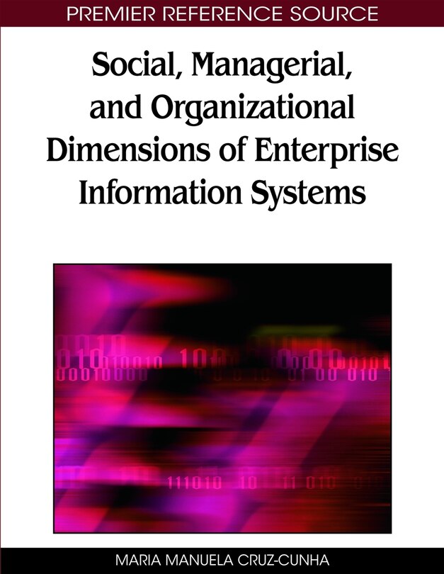 Front cover_Social, Managerial, and Organizational Dimensions of Enterprise Information Systems