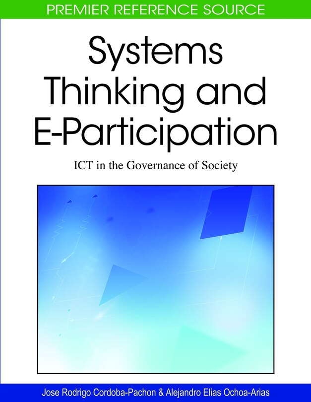 Couverture_Systems Thinking and E-Participation