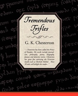 Front cover_Tremendous Trifles