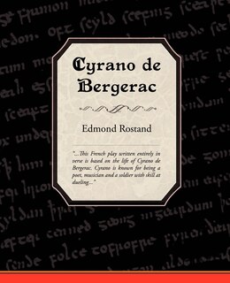 Front cover_Cyrano de Bergerac