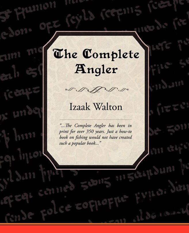Front cover_The Complete Angler