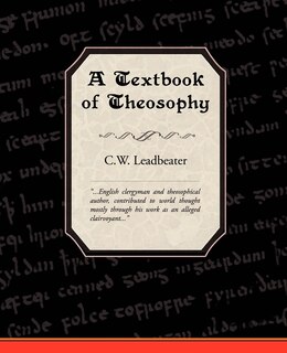 Front cover_A Textbook of Theosophy