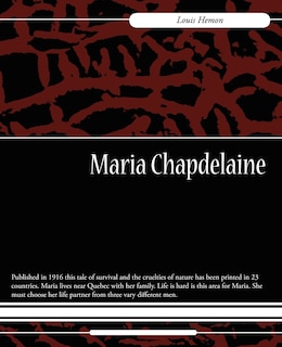 Maria Chapdelaine