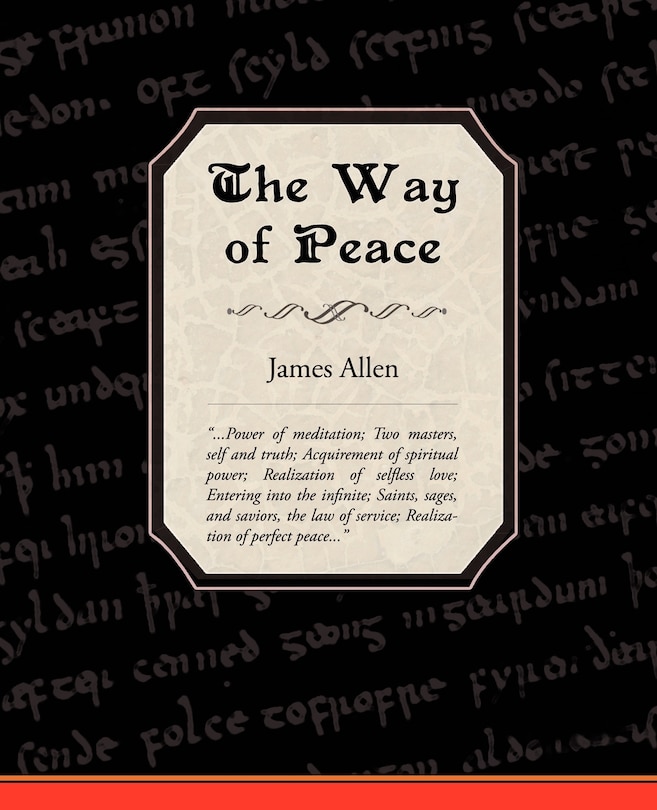 Front cover_The Way of Peace