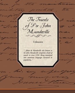 Front cover_The Travels of Sir John Mandeville