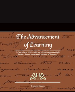 The Advancement of Learning