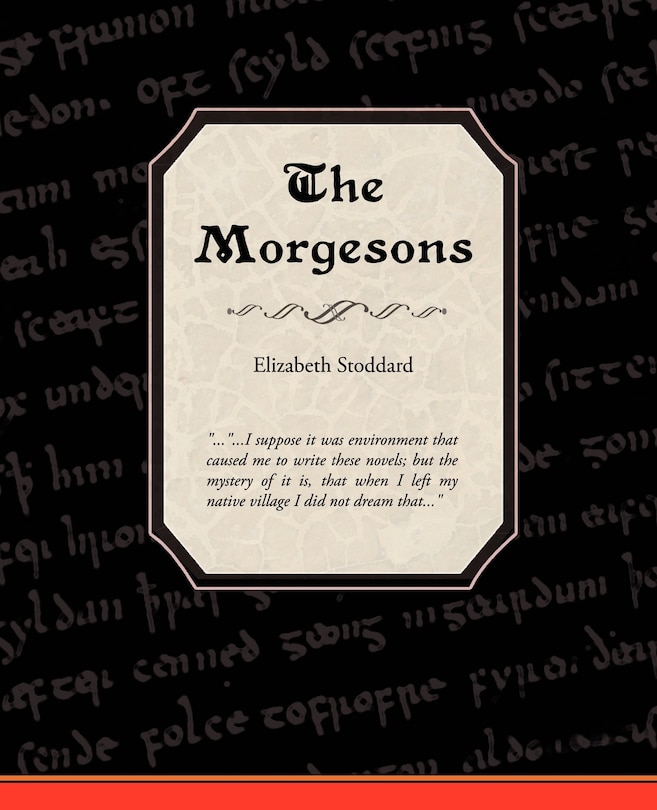 Front cover_The Morgesons