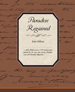 Front cover_Paradise Regained