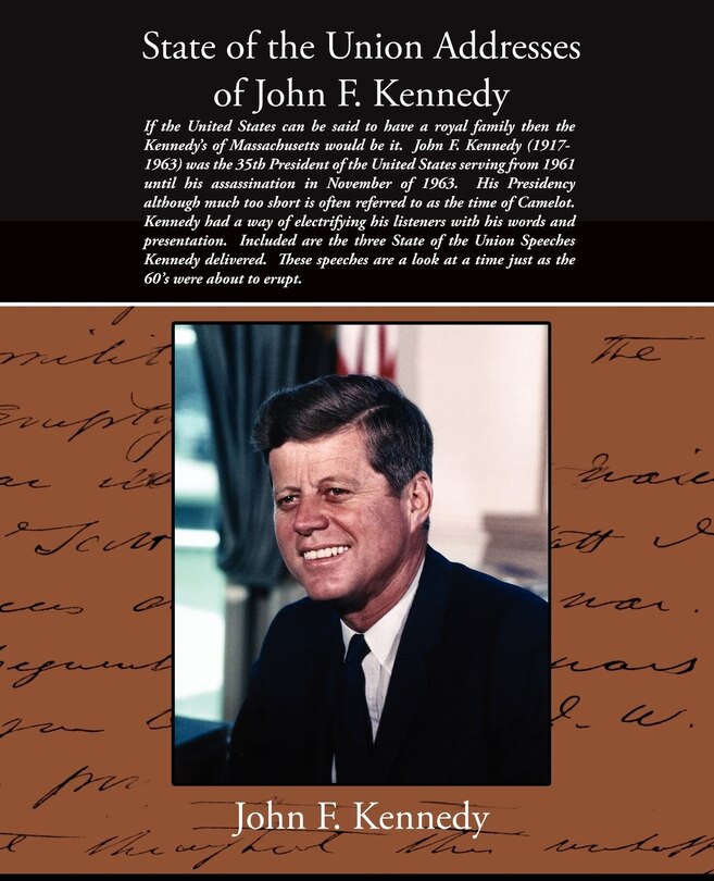Front cover_State of the Union Addresses of John F. Kennedy