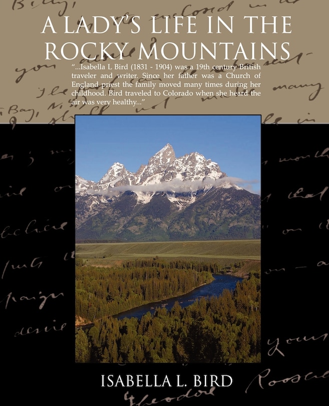 Front cover_A Ladys Life in the Rocky Mountains